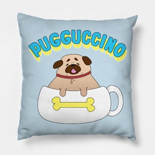 Pugguccino Pillow