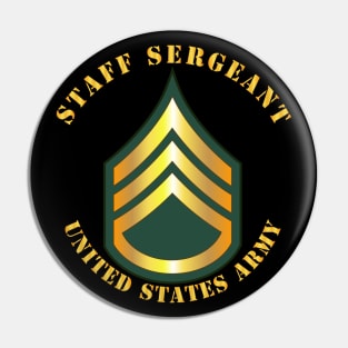 Army - Staff Sergeant - SSG Pin