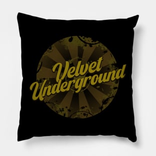 velvet underground Pillow
