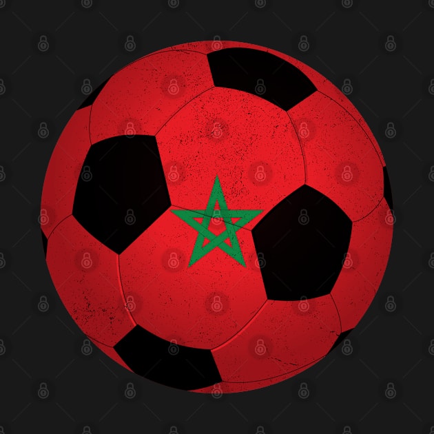 Soccer, Moroccan  soccer design, Morocco Flag by maro_00