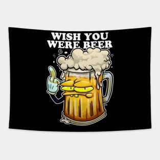 Wish  you were Beer Tapestry