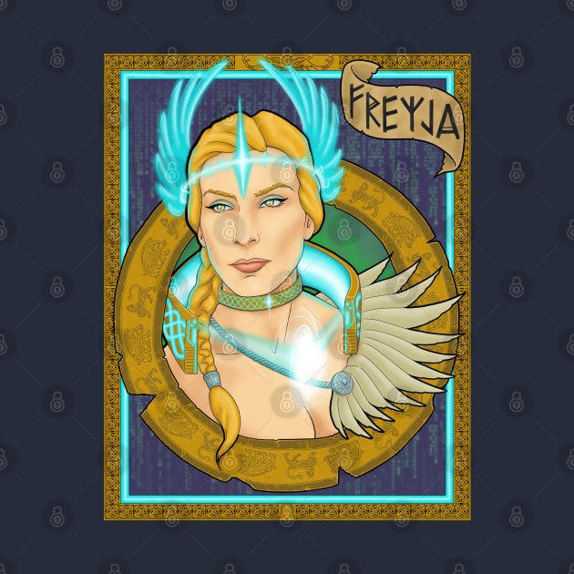 Cyber Freyja by Art of Lee Bokma