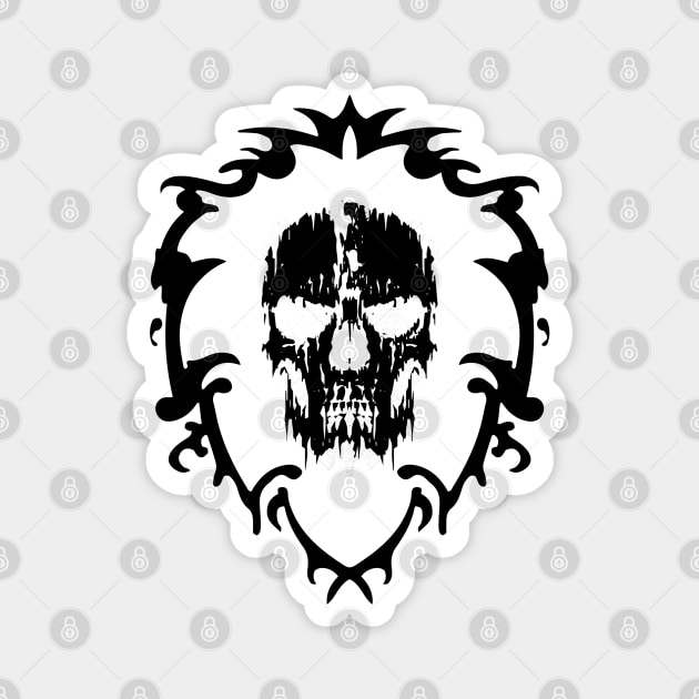 Alliance Skull Magnet by FrostyIce