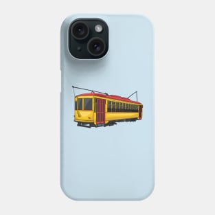 Mata trolley cartoon illustration Phone Case