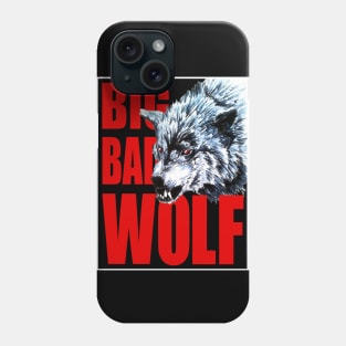 Big Bad Wolf (Red) Phone Case