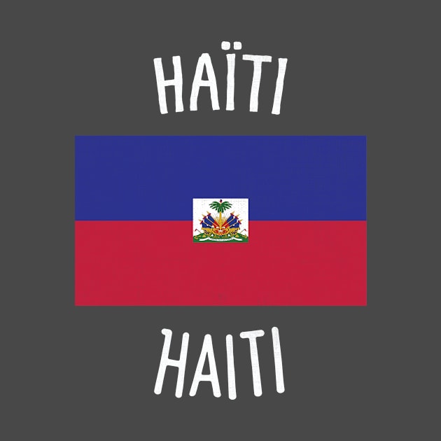 Haiti Flag by phenomad