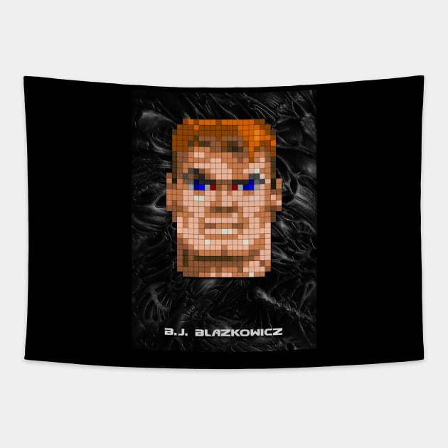 B.J. Blazkowicz Tapestry by Beegeedoubleyou