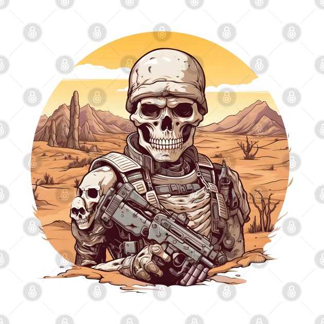 Skull Soldier Desert Patrol by SkullTroops