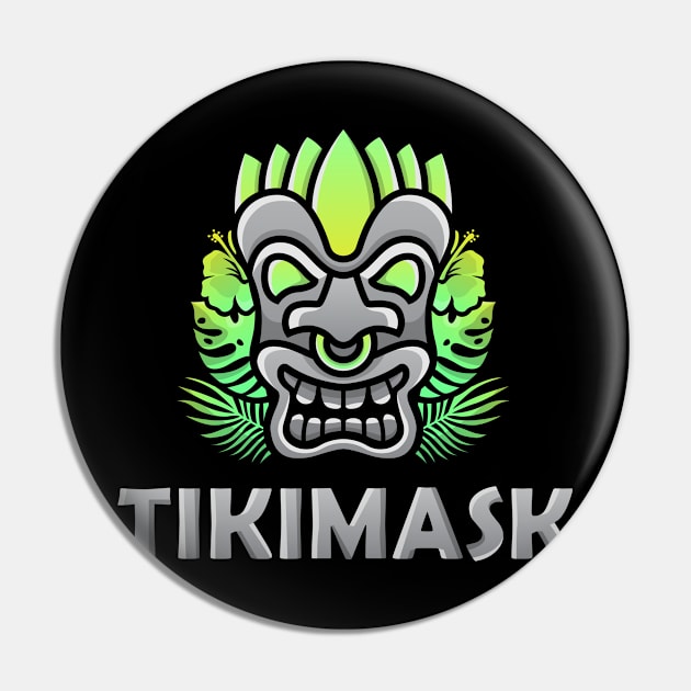 Tiki mask Character Design Pin by zynaldn