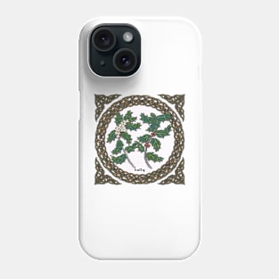 Celtic Holly Phone Case