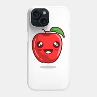 smile apple vector Phone Case