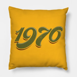 The Seventies - 1970 Pillow