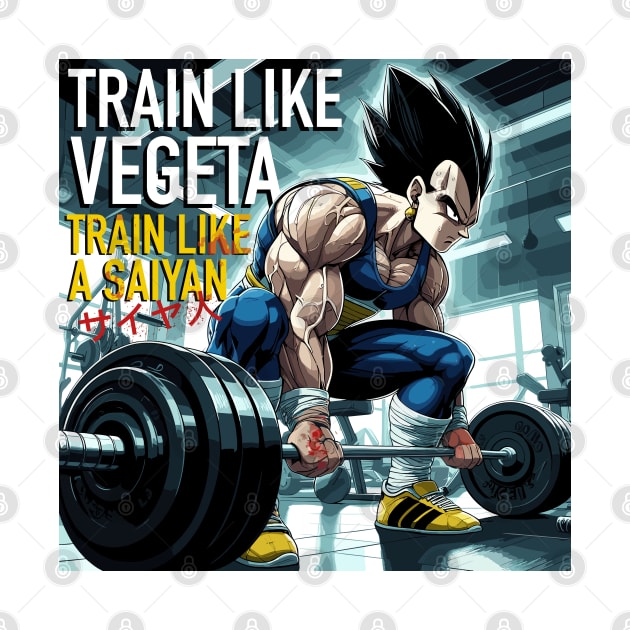 Train Like Vegeta by PGasbarroneArt