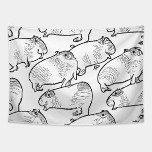 Capybaras Tapestry