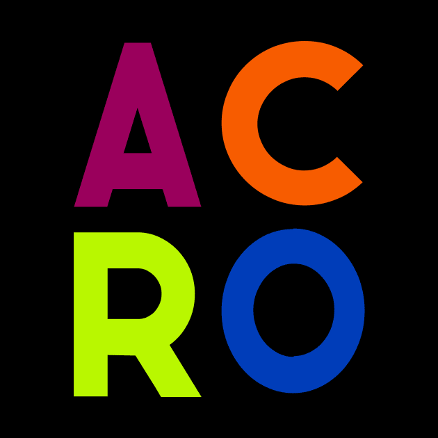 Colorful Acro Block by XanderWitch Creative