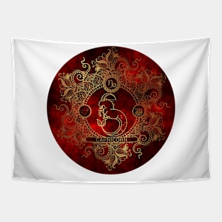 Zodiac - Fire - Capricorn Tapestry