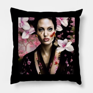 Geisha Makeup Pillow