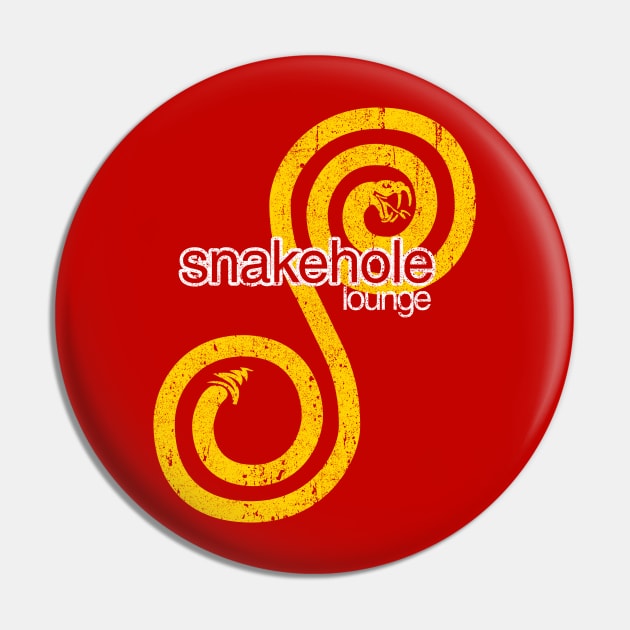 Snakehole Lounge Pin by huckblade