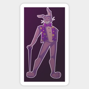 Glitchtrap Plush Sticker for Sale by chronodia