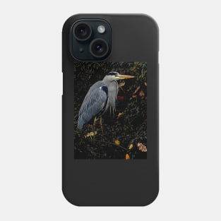 COLOURS OF THE GREY HERON Phone Case