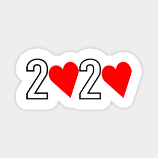 2020 - love 2020 Magnet