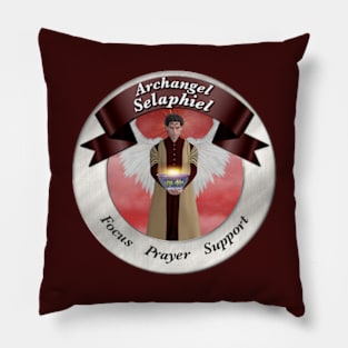 Archangel Selaphiel Pillow