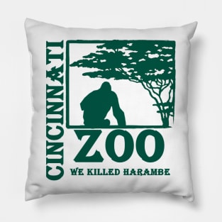 Cincinnati Zoo logo killed Harambe Pillow