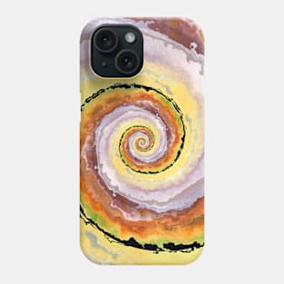 Watercolor Desert Landscape Abstract Phone Case