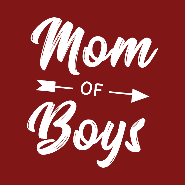 mom of boys by BadrooGraphics Store