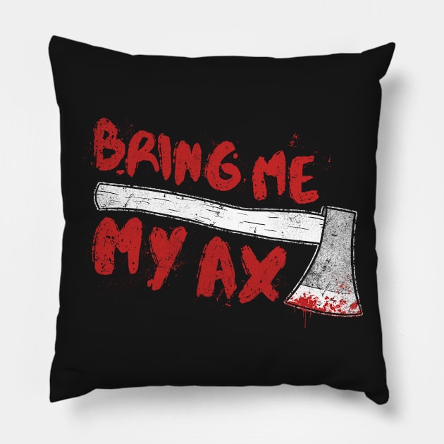 My ax Pillow by samuray