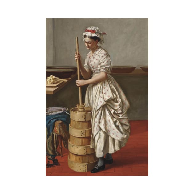 The Butter Churn by Valentine Cameron Prinsep by Classic Art Stall