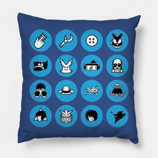 Anime Icons Pillow