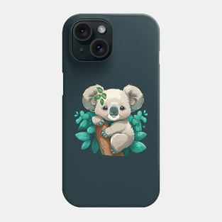 Koala Bear on a Tree - Cute Phone Case