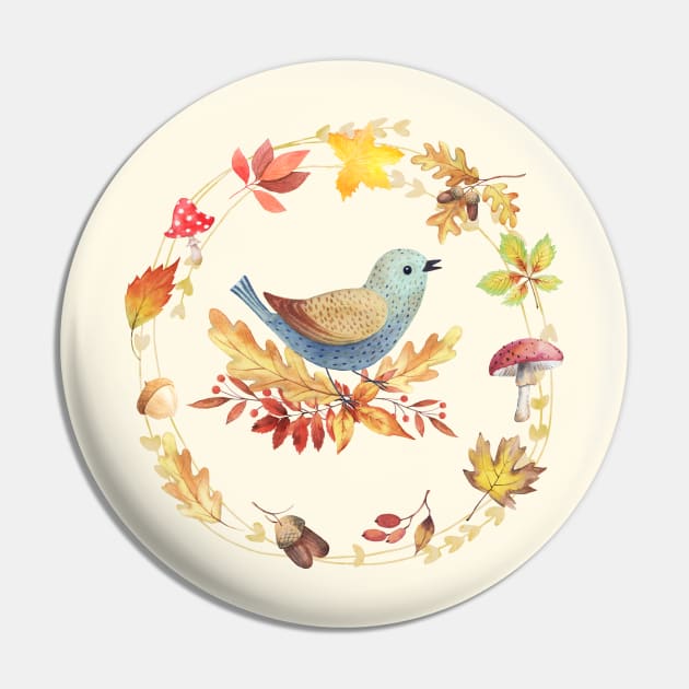 Welcome Autumn Pin by LittleBunnySunshine