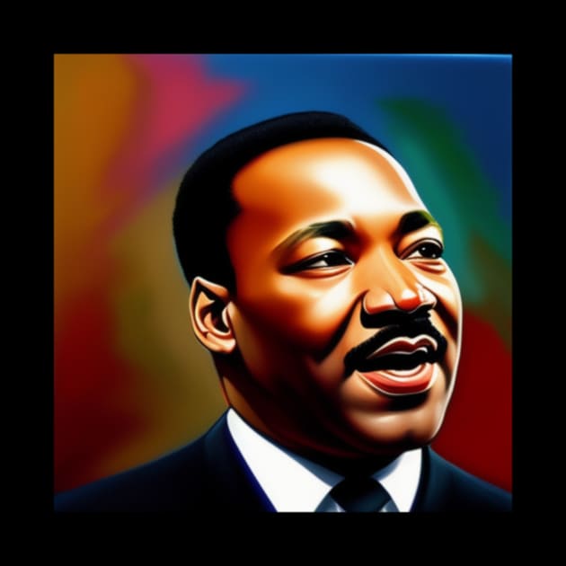 MLK oil painting digital by 3ric-