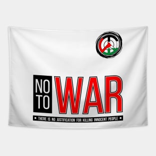 NO TO WAR Tapestry