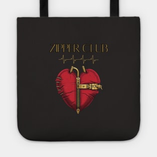 ZIPPER CLUB, heart transplant, open heart surgery Tote