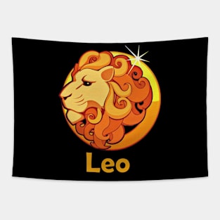 Leo zodiac sign Tapestry