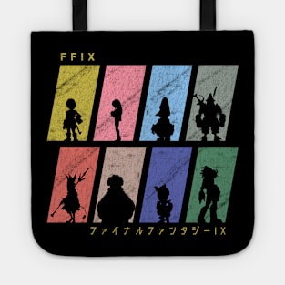 FFIX Character Silhouettes Tote