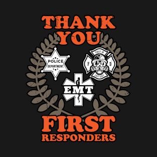 Thank You First Responders T-Shirt