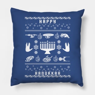 Happy Hanukkah Trek Pillow