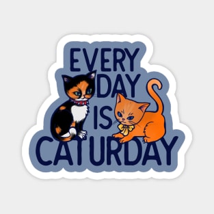 Every day is caturday Magnet