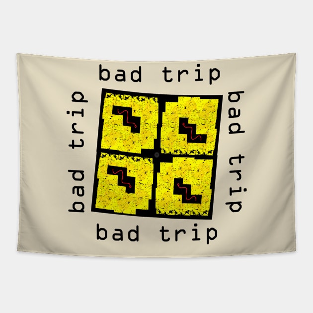 Bad Trip Tapestry by momomoma