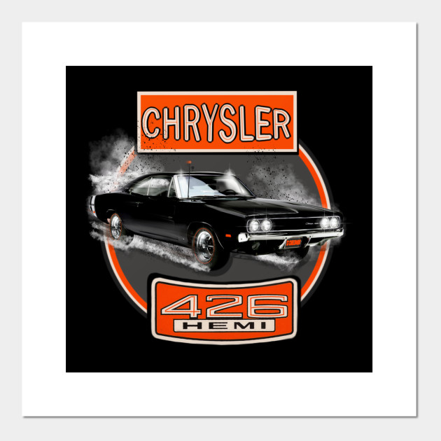 426 Hemi Classic American Muscle Car Posters And Art Prints