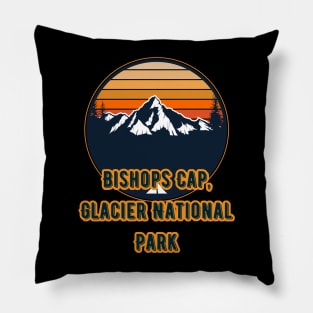 Bishops Cap, Glacier National Park Pillow