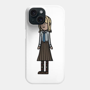 Lady Truth Cartoon 4 Phone Case