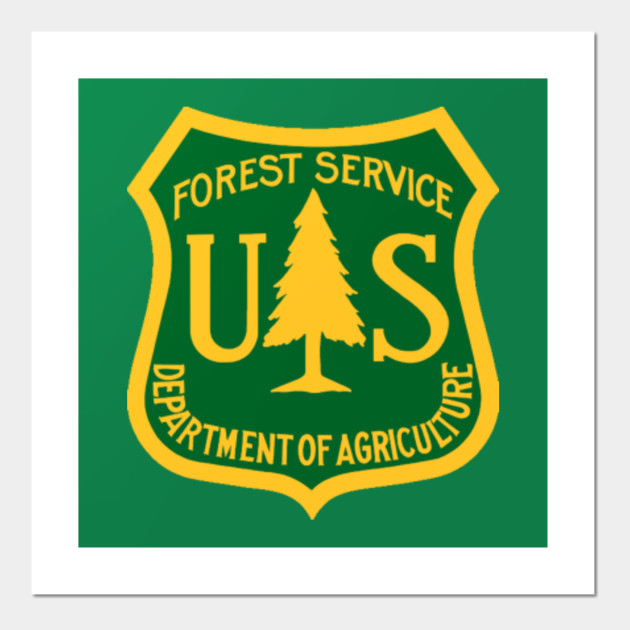 Download Free United States Forest Service Logo United States Forest Service PSD Mockup Template