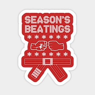 Season's Beatings BJJ Magnet