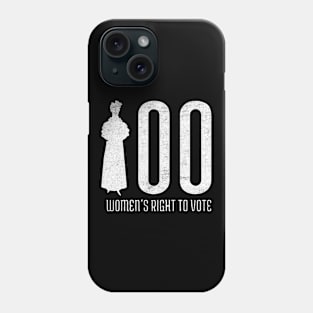 Womens vote 100 Phone Case