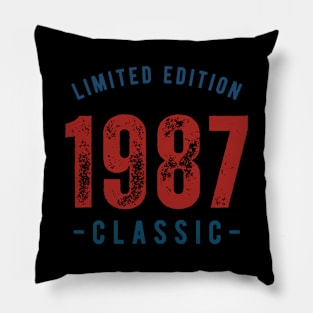 Limited Edition Classic 1987 Pillow